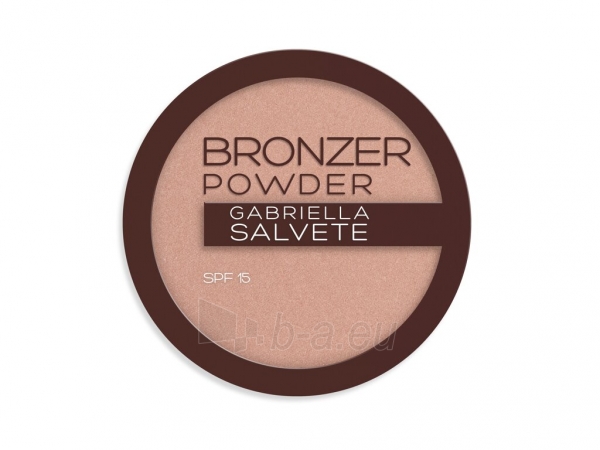 Pudra Gabriella Salvete Bronzer Powder SPF15 Cosmetic 8g Shade 03 paveikslėlis 1 iš 2