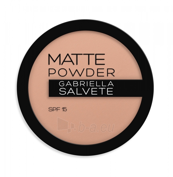 Pudra Gabriella Salvete Matte Powder SPF15 Cosmetic 8g Shade 03 paveikslėlis 1 iš 2