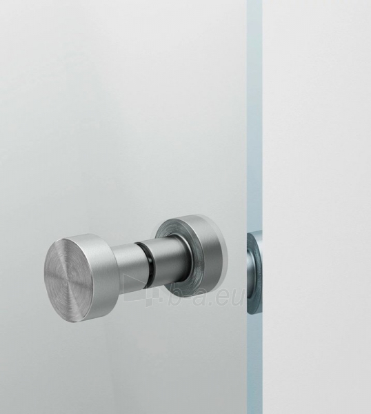 Pusapvalė dušo kabina IDO Showerama 10-4 70X70, dalinai matinis stiklas paveikslėlis 3 iš 5