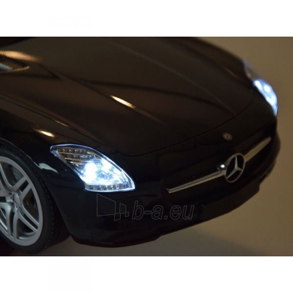 Radijo bangomis valdomas automobilis Mercedes AMG, juodas paveikslėlis 4 iš 6