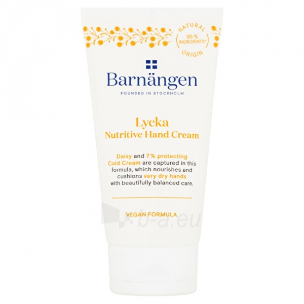 Rankų kremas Barnängen Nourishing Cream for Very Dry Hand Lycka ( Nutritive Hand Cream) 75 ml paveikslėlis 1 iš 1