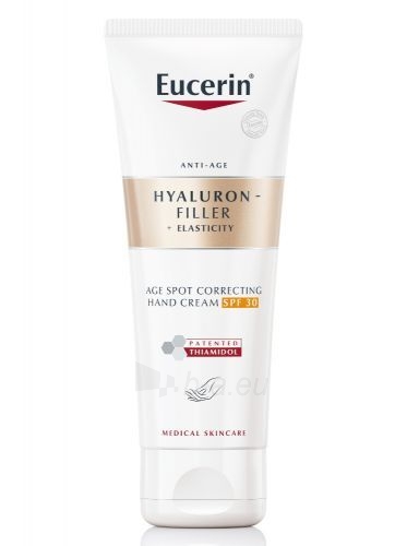 Rankų kremas Eucerin Rejuvenating hand cream Hyaluron-Filler + Elasticity SPF 30 (Hand Cream) 75 ml paveikslėlis 1 iš 1