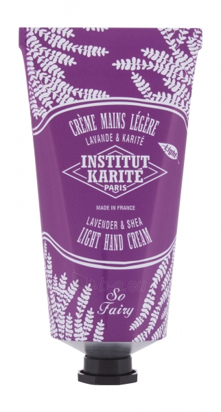 Rankų kremas Institut Karite Light Hand Cream Lavender & Shea Hand Cream 75ml paveikslėlis 1 iš 1