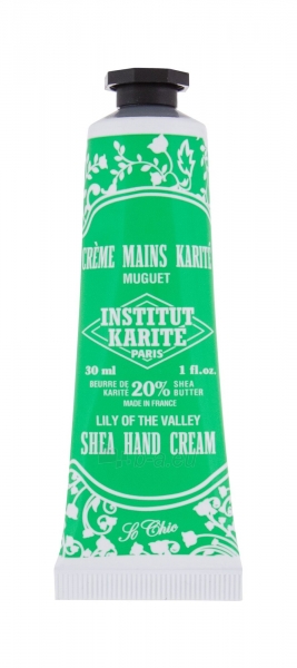 Hand cream Institut Karite Shea Hand Cream Lily Of The Valley Hand Cream 30ml paveikslėlis 1 iš 1