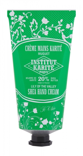Rankų kremas Institut Karite Shea Hand Cream Lily Of The Valley Hand Cream 75ml paveikslėlis 1 iš 1