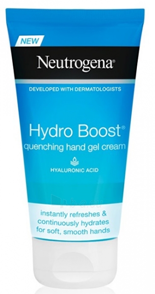 Rankų kremas Neutrogena Hydro Boost (Quenching Hand Gel Cream) 75 ml paveikslėlis 1 iš 1