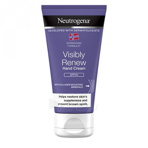Hand cream Neutrogena Visibly Renew SPF 20 (Elasti-Boost Hand Cream) 75 ml paveikslėlis 1 iš 5