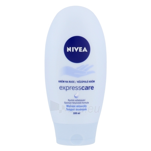 Rankų kremas Nivea Express Care Hand Cream Cosmetic 100ml paveikslėlis 1 iš 1