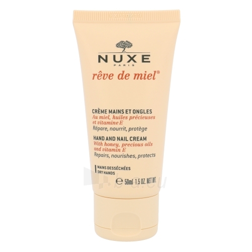 Rankų kremas Nuxe Reve de Miel Hand And Nail Cream Cosmetic 50ml paveikslėlis 1 iš 1