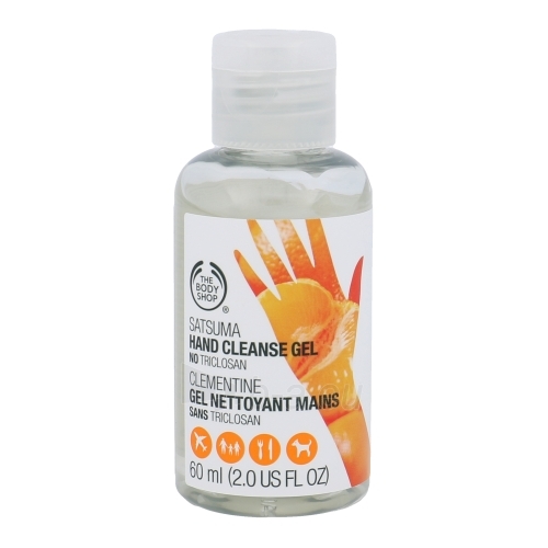 Hand žele The Body Shop Satsuma Hand Cleanse Gel Cosmetic 60ml paveikslėlis 1 iš 1