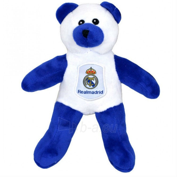 Real Madrid C.F. pliušinis meškiukas (mėlyna/balta) paveikslėlis 2 iš 2