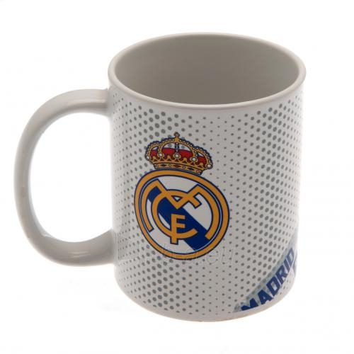 Real Madrid C.F. puodelis (Baltas su logotipais) paveikslėlis 6 iš 6