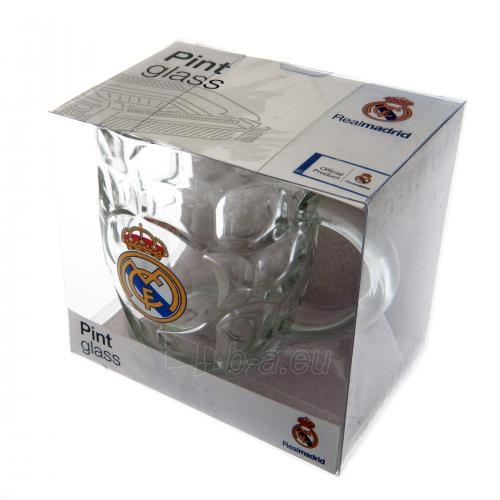 Real Madrid C.F. stiklinis alaus bokalas paveikslėlis 3 iš 3