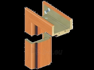 Регулируемая дверная рама INVADO K80 120/139, дуб (B224) с венцами paveikslėlis 4 iš 4