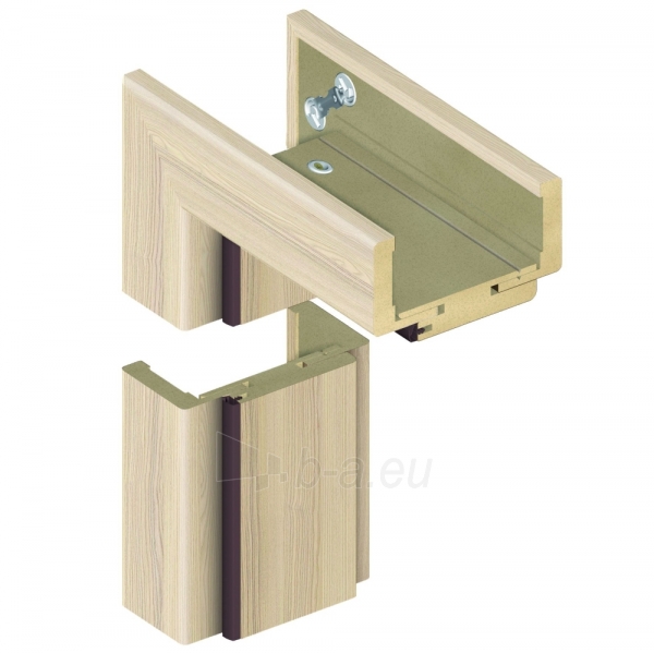 Adjustable door frame INVADO K80 120/139 Coimbra (B402), with rims paveikslėlis 1 iš 1