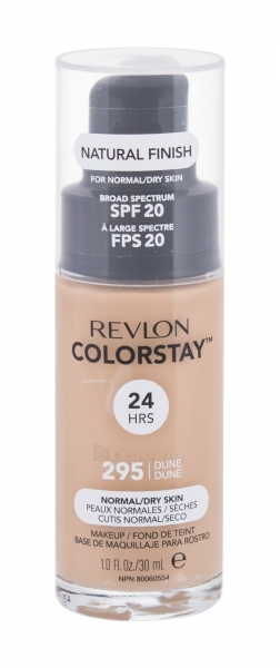 Revlon Colorstay 295 Dune Normal Dry Skin Makeup 30ml SPF20 paveikslėlis 1 iš 2