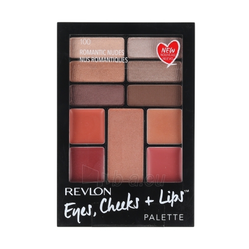 Revlon Eyes, Cheeks + Lips Palette Cosmetic 15,64g Shade 100 Romantic Nudes paveikslėlis 1 iš 1