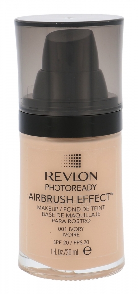 Revlon Photoready Airbrush Effect Makeup SPF20 Cosmetic 30ml Shade 001 Ivory paveikslėlis 1 iš 2