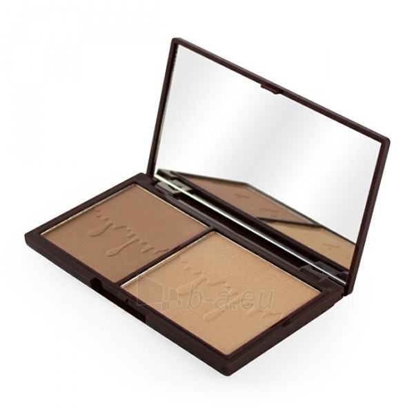 Revolution Palette for face Chocolate Bronze and Glow 11 g paveikslėlis 2 iš 4