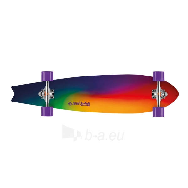 Riedlentė Street Surfing Fishtail - Sunset Blur 42 Longboard paveikslėlis 4 iš 6