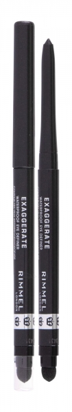 Rimmel London Exaggerate Waterproof Eye Definer Cosmetic 0,28g 263 Starlit Black paveikslėlis 2 iš 2