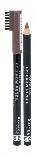 Rimmel London Eyebrow Pencil Cosmetic 1,4g 002 Hazel paveikslėlis 2 iš 2