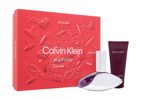 Komplekts Calvin Klein Euphoria EDP 100ml+100ml ķermeņa losjons paveikslėlis 1 iš 1