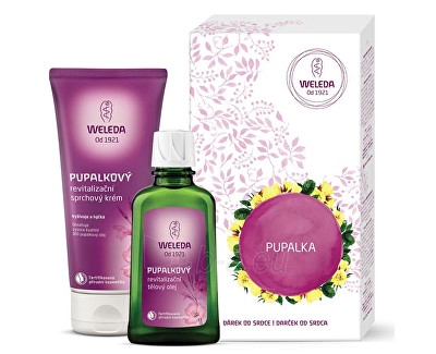 Rinkinys Weleda Pupalka dušo žele 200 ml + kūno aliejus 100 ml paveikslėlis 1 iš 1