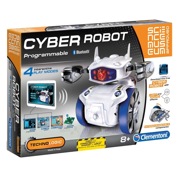 Robotas Clementoni Cyber Robot paveikslėlis 1 iš 2