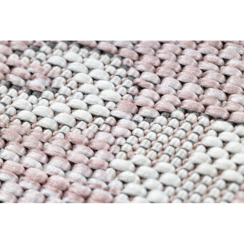 Rožinės spalvos kilimas SION Acteka | 140x190 cm paveikslėlis 8 iš 16