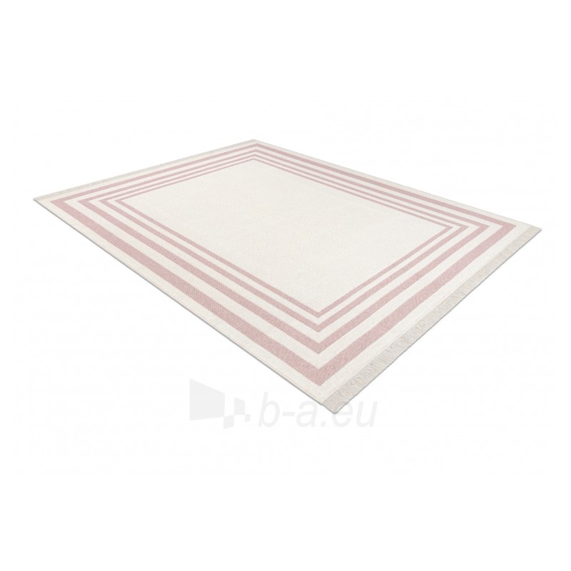 Rožinis dvipusis kilimas TWIN | 60x90 cm paveikslėlis 10 iš 13