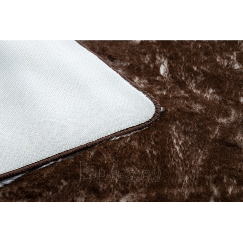 Rudas kailio imitacijos kilimas LAPIN | 180x270 cm paveikslėlis 15 iš 16