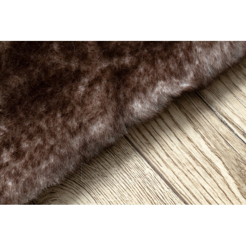 Rudas kailio imitacijos kilimas LAPIN | 60x100 cm paveikslėlis 8 iš 16