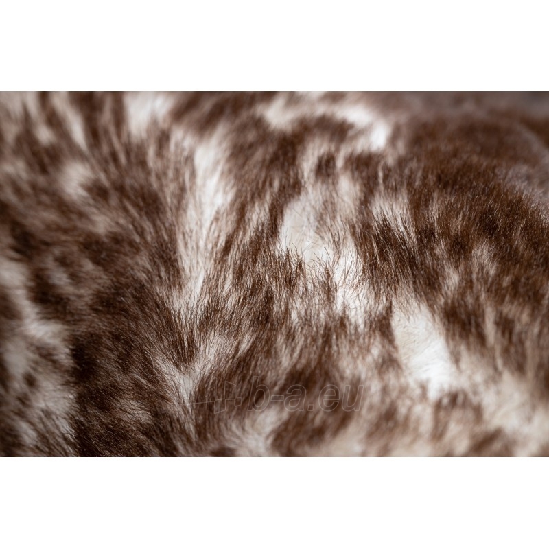 Rudas kailio imitacijos kilimas LAPIN | 80x150 cm paveikslėlis 13 iš 16