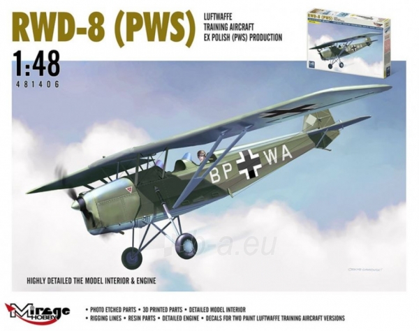 RWD-8 (PWS) Luftwaffe lėktuvas paveikslėlis 1 iš 1
