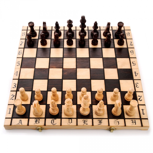 Šachmatai vidutiniai 43 x 43 cm paveikslėlis 6 iš 6
