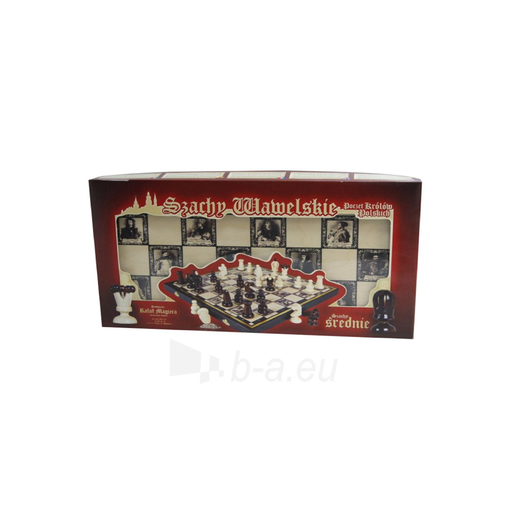 Šachmatai WAWEL, 43 x 43 cm paveikslėlis 1 iš 6