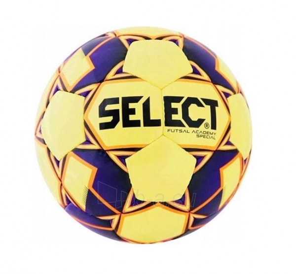 Salės futbolo kamuolys SELECT FUTSAL ACADEMY SPECIAL yellow-blue paveikslėlis 1 iš 1