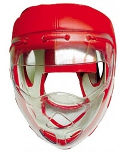 Šalmas boksui INDIGO PS-832 su plastikine veido apsauga, dydis M paveikslėlis 1 iš 1