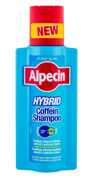 Šampūnas Alpecin Hybrid Coffein Shampoo Shampoo 250ml paveikslėlis 1 iš 1