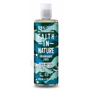 Šampūnas Faith in Nature Natural shampoo without perfume hypoallergenic (Shampoo) - 400 ml paveikslėlis 1 iš 1