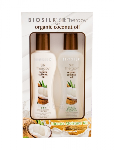 Šampūnas Farouk Systems Biosilk Silk Therapy Organic Coconut Oil Shampoo 167ml (Rinkinys) paveikslėlis 1 iš 1