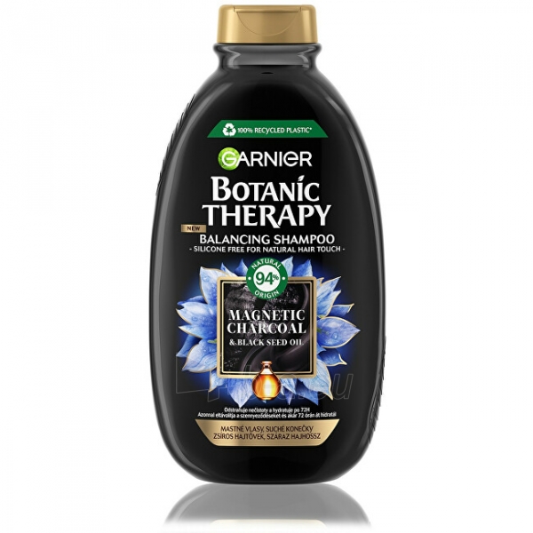 Shampoo Garnier Botanic Therapy Magnetic Charcoal Cleansing Shampoo ( Balancing Shampoo) - 400 ml paveikslėlis 1 iš 8