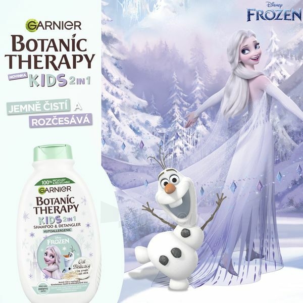 Šampūnas Garnier Ice Kingdom Botanic Therapy Oat Delicacy (Shampoo & Detangler) 400 ml paveikslėlis 2 iš 6