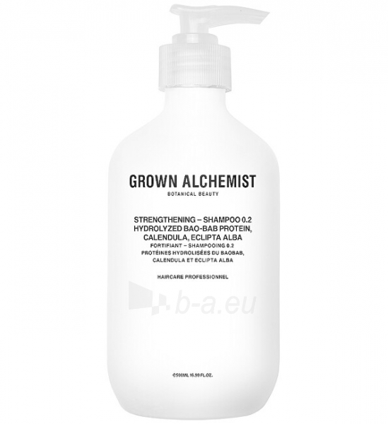 Shampoo Grown Alchemist Hydrolyzed Bao-Bab Protein, Calendula, Eclipta Alba (Strengthening Shampoo) - 500 ml paveikslėlis 1 iš 1