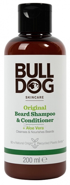 Šampūnas ir kondicionierius 2in1 barzda normaliai odai Bulldog Original Beard 200 ml paveikslėlis 1 iš 1