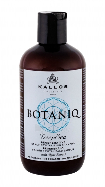 Šampūnas Kallos Cosmetics Botaniq Deep Sea Shampoo 300ml paveikslėlis 1 iš 1