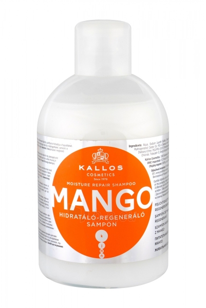 Šampūnas Kallos Cosmetics Mango Shampoo 1000ml paveikslėlis 1 iš 1