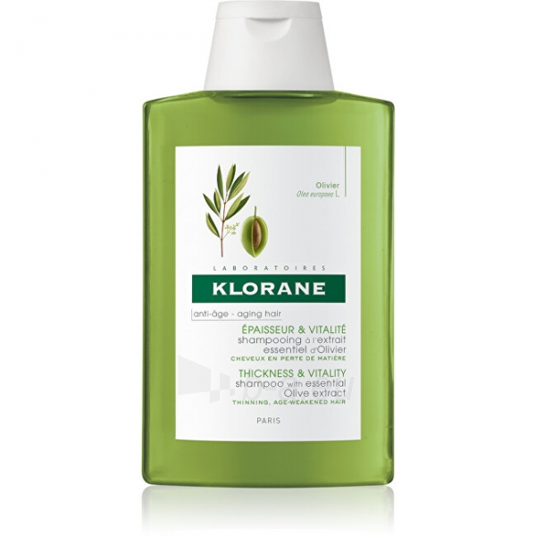 Shampoo Klorane Olive (Age-Weakened Shampoo) - 200 ml paveikslėlis 1 iš 1