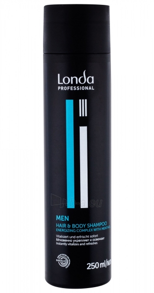 Šampūnas Londa Professional MEN Hair & Body Shampoo 250ml paveikslėlis 1 iš 1